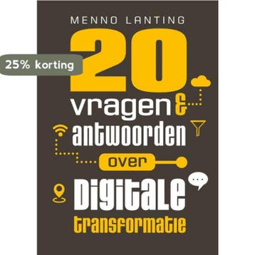 20 vragen & antwoorden over digitale transformatie, Verzenden, Gelezen, Menno Lanting