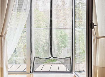 Hi Deurhor met magneet - Anti insecten horgordijn - Zwart, Verzenden, Nieuw