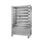GGM Gastro | Gas kippengrill - 35,3kW - 6 spitten voor 36 |, Verzenden
