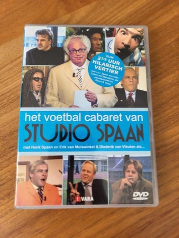DVD - Het Voetbal Cabaret Van Studio Spaan, Alle leeftijden, Verzenden, Gebruikt, Komedie