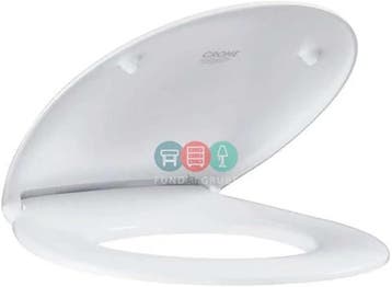 GROHE Bau Ceramic WC-bril | Softclose | Retourdeal 33%, Ophalen of Verzenden, Zo goed als nieuw, Chroom, Toilet