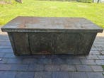 Kist - Metaal, Hout - Militair, Antiek en Kunst