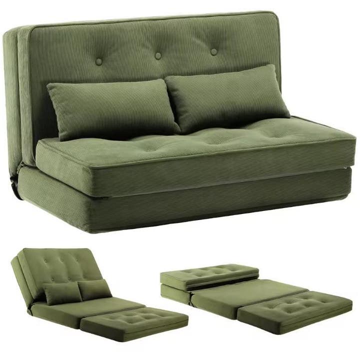 Kleine 2-zits Slaapbank | Mini Sofa met 6-traps Rugleuning, Huis en Inrichting, Slaapkamer | Bedden, Nieuw, Verzenden