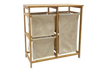 Wasmand LAGOON SPA 70cm bamboe naturel beige - 48173, Ophalen of Verzenden, Nieuw