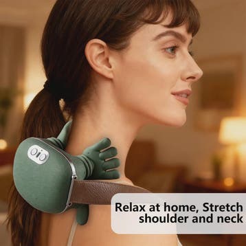 Draadloze Nek- en Schoudermassager met Verwarmingsfunctie &, Verzenden, Nieuw