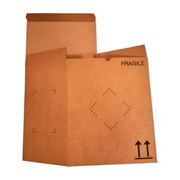 Vouwdoos 295x200x362 mm enkelgolf karton bruin fefco 0701, Zakelijke goederen, Partijgoederen en Retail | Verpakking en Verzending