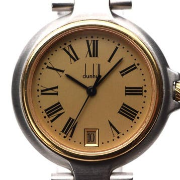 Alfred Dunhill - Date – Roman Dial – Quartz - Zonder, Nieuw