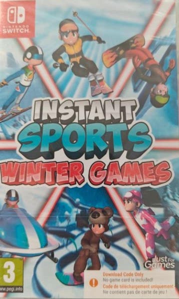 Instant Sports: Winter Games (Downloadcode in box) Switch, Spelcomputers en Games, Games | Nintendo Switch, 3 spelers of meer