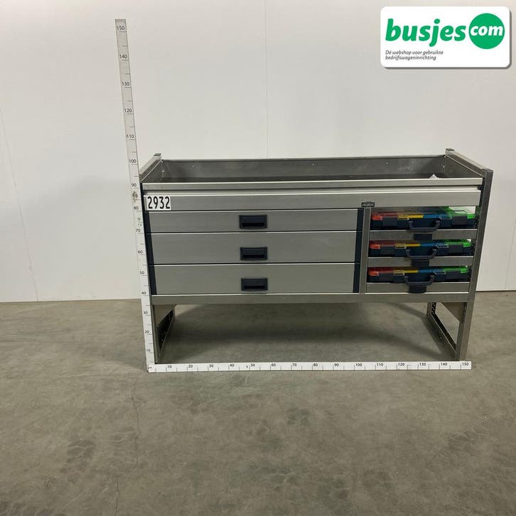 Aluca bedrijfswageninrichting 1500x520x950mm (2932), Auto diversen, Overige Auto diversen, Ophalen of Verzenden