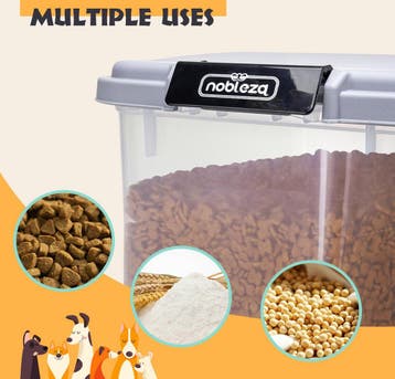 Voerton - Voedselcontainer - Voercontainer - 20L - Transpara, Verzenden
