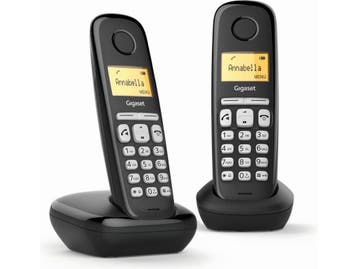 Gigaset A220 Duo v2 - Duo DECT telefoon - Eenvoudige, Verzenden, Zo goed als nieuw