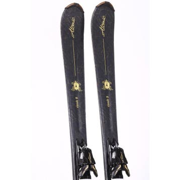 151 dames skis ATOMIC CLOUD 9, black + Atomic Concrol 10, Verzenden, Gebruikt, Atomic