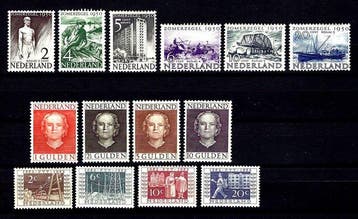 Nederland 1949/1952 - Koningin Juliana en face,, Gestempeld