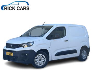 Peugeot Partner 1.5 BlueHDI 102 PK Euro 6 Premium, Stof, Gebruikt, Wit, Dealer onderhouden