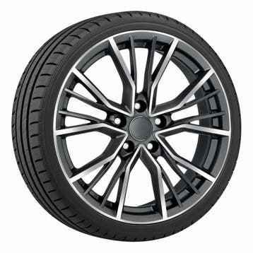 Audi A4 (B9) all-seasonset - antraciet gepolijst (stijl 10), Ophalen of Verzenden, Nieuw