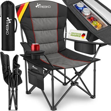 Campingstoel - Visstoel - Vouwstoel - Kampeerstoel - Opvouwb, Verzenden, Zo goed als nieuw