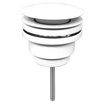 Differnz pop up afvoerplug design voor fontein - mat wit, Verzenden, Nieuw