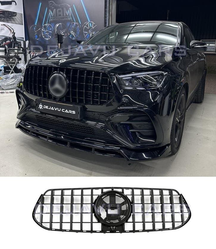 GLE63 AMG Look Front Grill voor Mercedes GLE W167 C167, Auto diversen, Tuning en Styling, Ophalen of Verzenden