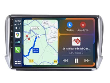 Android navigatie radio Peugeot 208 en Peugeot 2008 2012..., Nieuw