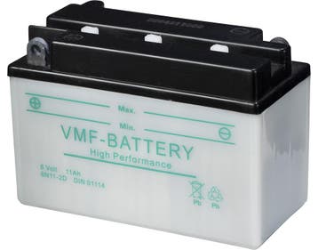 VMF Powersport accu | 6N11-2D | 6V 11Ah, Ophalen of Verzenden, Nieuw