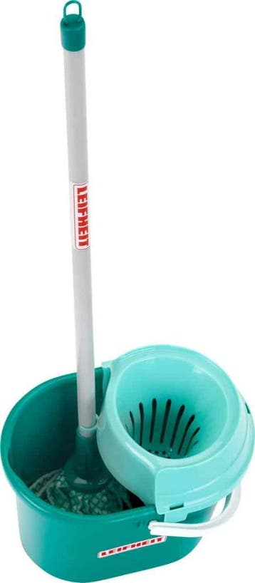 Klein Toys Leifheit speelgoedbezemwagen - dweil, emmer met, Ophalen of Verzenden