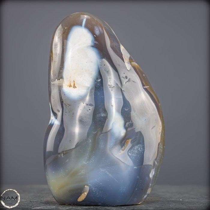 Natuurlijke Orca Agaat Vrije vorm- 1452.71 g, Verzamelen, Mineralen en Fossielen