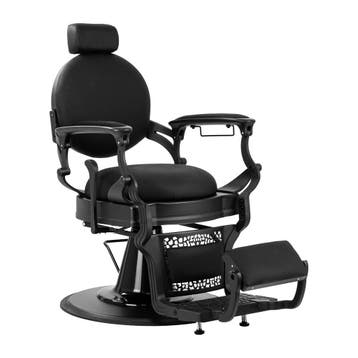 Gabbiano Niccolo Barber Chair Black Buttonless – Luxe, Ophalen of Verzenden