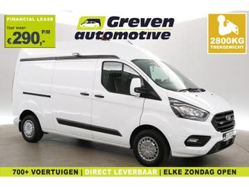 Ford Transit Custom 2.0 TDCI L2H2 | Airco | Camera |, Euro 6, Wit, Nieuw, Ford