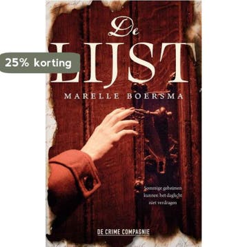 De lijst / Crème de la crime 9789461098085 Marelle Boersma, Verzenden, Zo goed als nieuw, Marelle Boersma