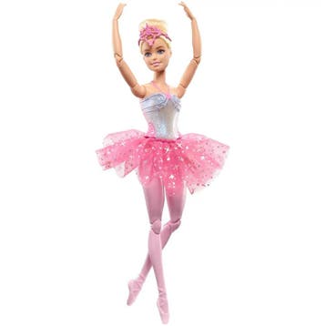 Barbie ballerina pop met lichtjes - van €34,99 voor €17,50, Ophalen of Verzenden, Nieuw