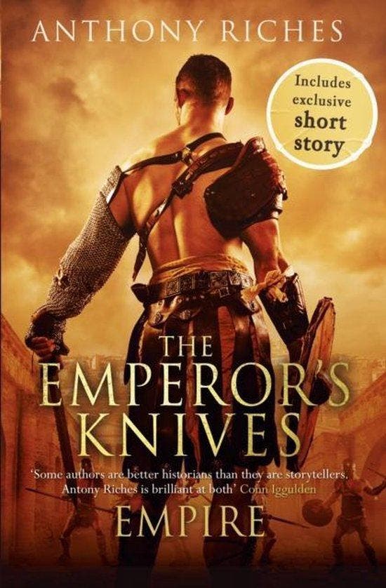 The Emperors Knives 9781444731910 Anthony Riches, Boeken, Taal | Engels, Zo goed als nieuw, Verzenden