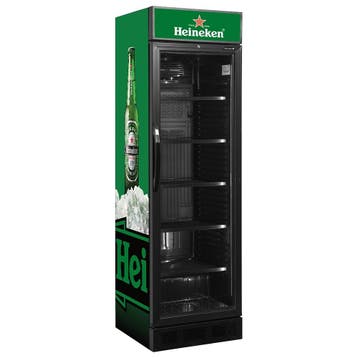 Heineken Classic glasdeurkoelkast 345 liter, Ophalen of Verzenden