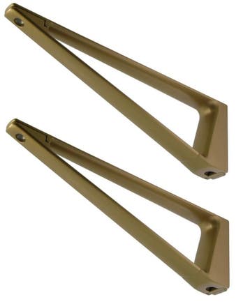 Set plankdragers 230 mm Verouderd goud, Huis en Inrichting, Woonaccessoires | Wandplanken en Boekenplanken, Verzenden, Nieuw
