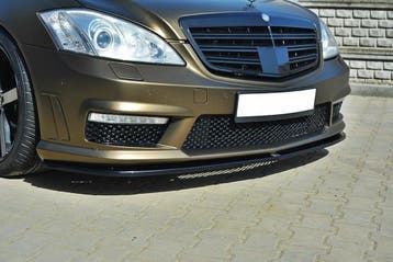 Front Splitter MERCEDES S-KLASSE W221 AMG, Verzenden