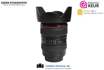 Canon EF 24-105mm F4 L IS USM lens met 12 maanden garantie, Ophalen of Verzenden, Zo goed als nieuw, Standaardlens, Zoom
