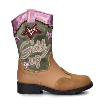 Shoesme cowboylaarzen in het Beige, Verzenden, Beige, Overige typen, Nieuw