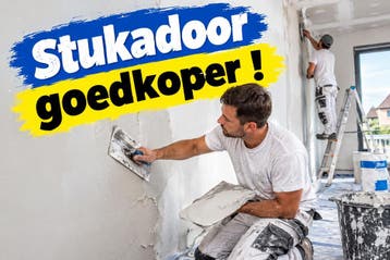 STUKADOOR PRIJZEN DEZE MAAND VEEL (max. 49%) GOEDKOPER !