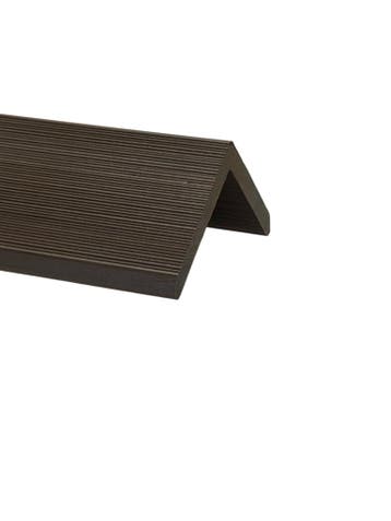 Composiet Hoekprofiel Walnoot, Doe-het-zelf en Verbouw, Platen en Panelen, Nieuw