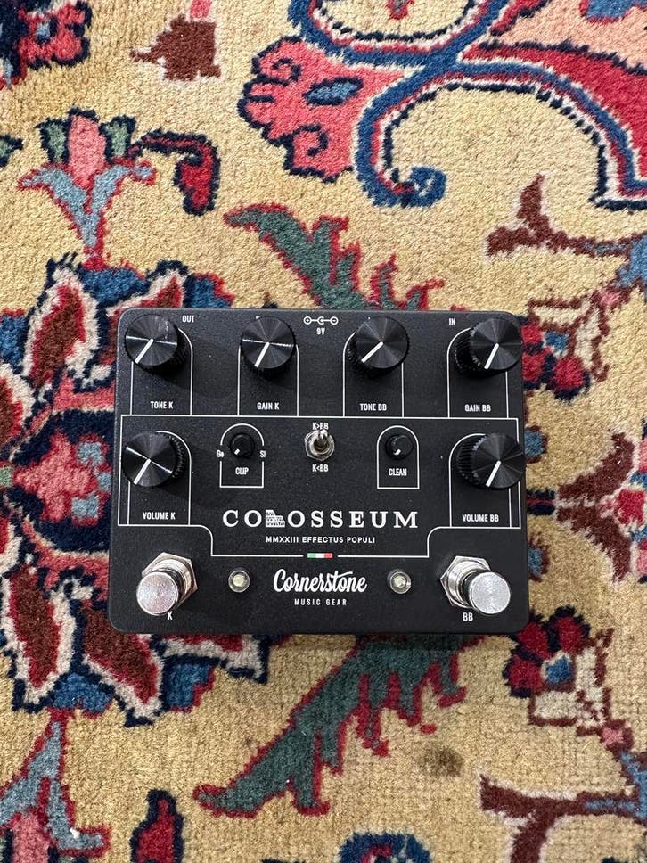Cornerstone Colosseum Black - Dual Klon + BluesBreaker, Muziek en Instrumenten, Effecten, Distortion, Overdrive of Fuzz, Nieuw