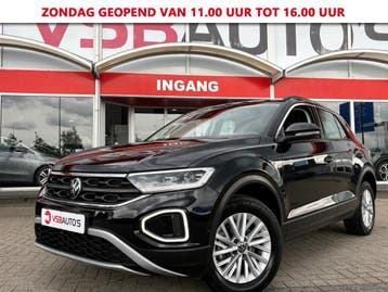 Zakelijke Lease |  Volkswagen T-Roc 1.5 TSI ACT AUT. FACELIF, Automaat, Gebruikt, Overige brandstoffen, Zwart