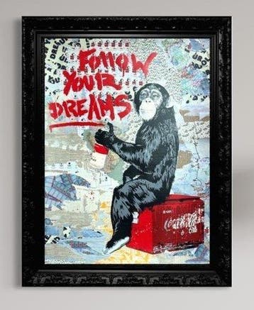 Mr Brainwash (1966) - Everyday life (Unq 1/1), Antiek en Kunst, Kunst | Schilderijen | Modern