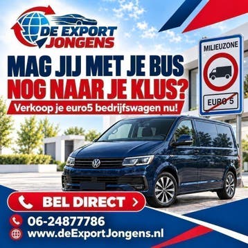 Euro 5 bedrijfswagen verkopen?, Nieuw