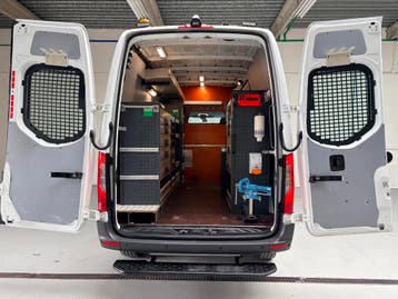 Zakelijke Lease |  Mercedes-Benz Sprinter Automaat Servicewa, Automaat, Stof, Gebruikt, Euro 6