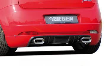 Rieger achteraanzetstuk | Grande Punto (199): 10.05- - 3-drs, Verzenden, Nieuw, Fiat