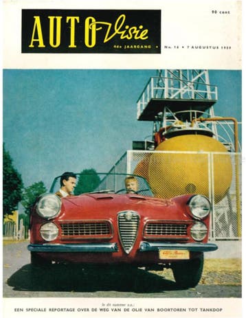 1959 AUTOVISIE MAGAZINE 16 NEDERLANDS, Boeken, Auto's | Folders en Tijdschriften, Nieuw, Author
