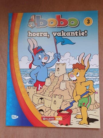 Bobo Hoera, vakantie!, Studio 100, Deel 3, Paperback, Boeken, Verzenden, Gelezen, Studio 100