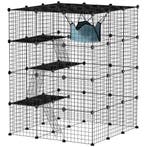 Kattenkooi Voor Binnen 4-verdiepingen DIY-Kattenverblijf Met, Verzenden, Nieuw