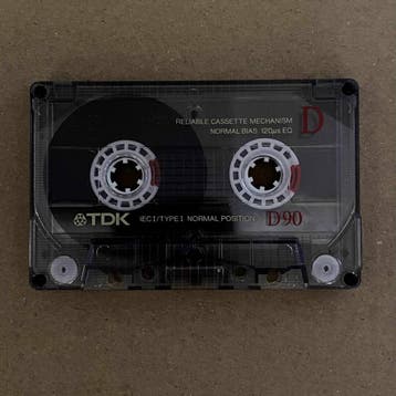 TDK D90 onbespeeld gebruikt (Cassette band), Cd's en Dvd's, Cassettebandjes, Ophalen of Verzenden, Nieuw in verpakking