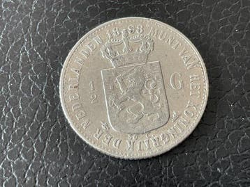 Nederland. Wilhelmina. 1/2 Gulden 1898 (Zonder minimumprijs), Postzegels en Munten, Munten | Nederland