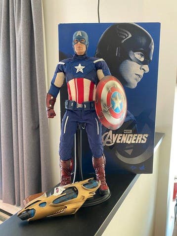 Hot Toys - Action figure Captain America - 2010-2020 - China, Nieuw